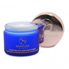 Увлажняющий и питательный крем - Bravura London Collagen Moisturising Cream 