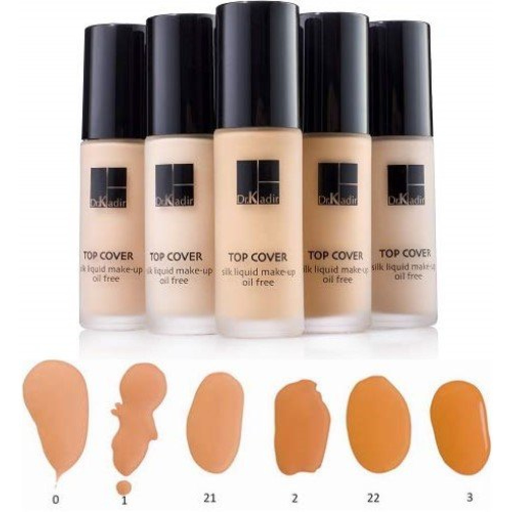 Тональный шелковистый крем без масла - Dr. Kadir  Silk Liquid Make Up фото 2