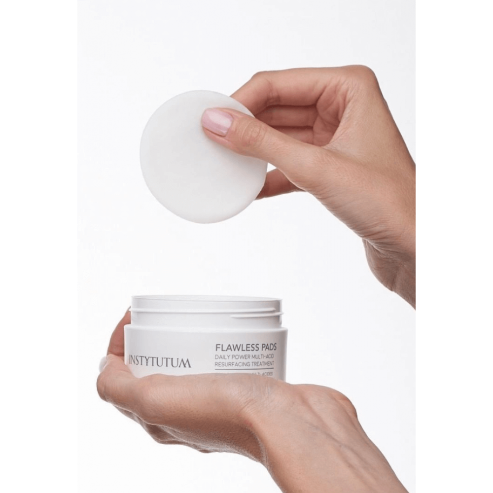 Увлажняющие подушечки с кислотами для глубокого обновления кожи - Instytutum Flawless Pads  фото 4