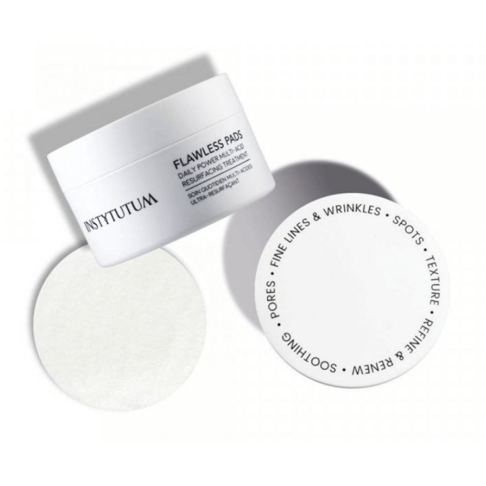 Увлажняющие подушечки с кислотами для глубокого обновления кожи - Instytutum Flawless Pads  фото 5