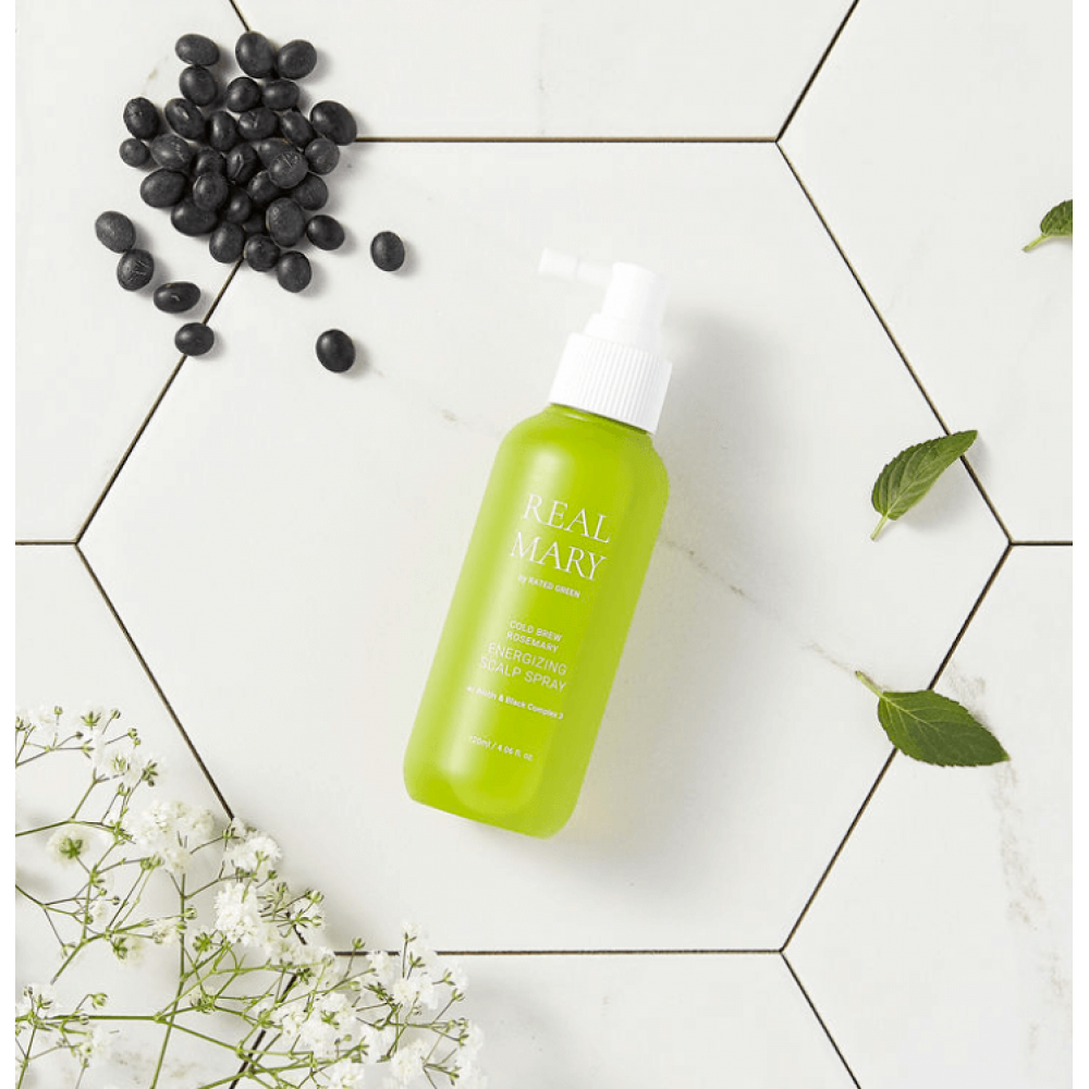 Енергетичний спрей для шкіри голови з соком розмарину - Rated Green Real Mary Energizing Scalp Spray фото 2