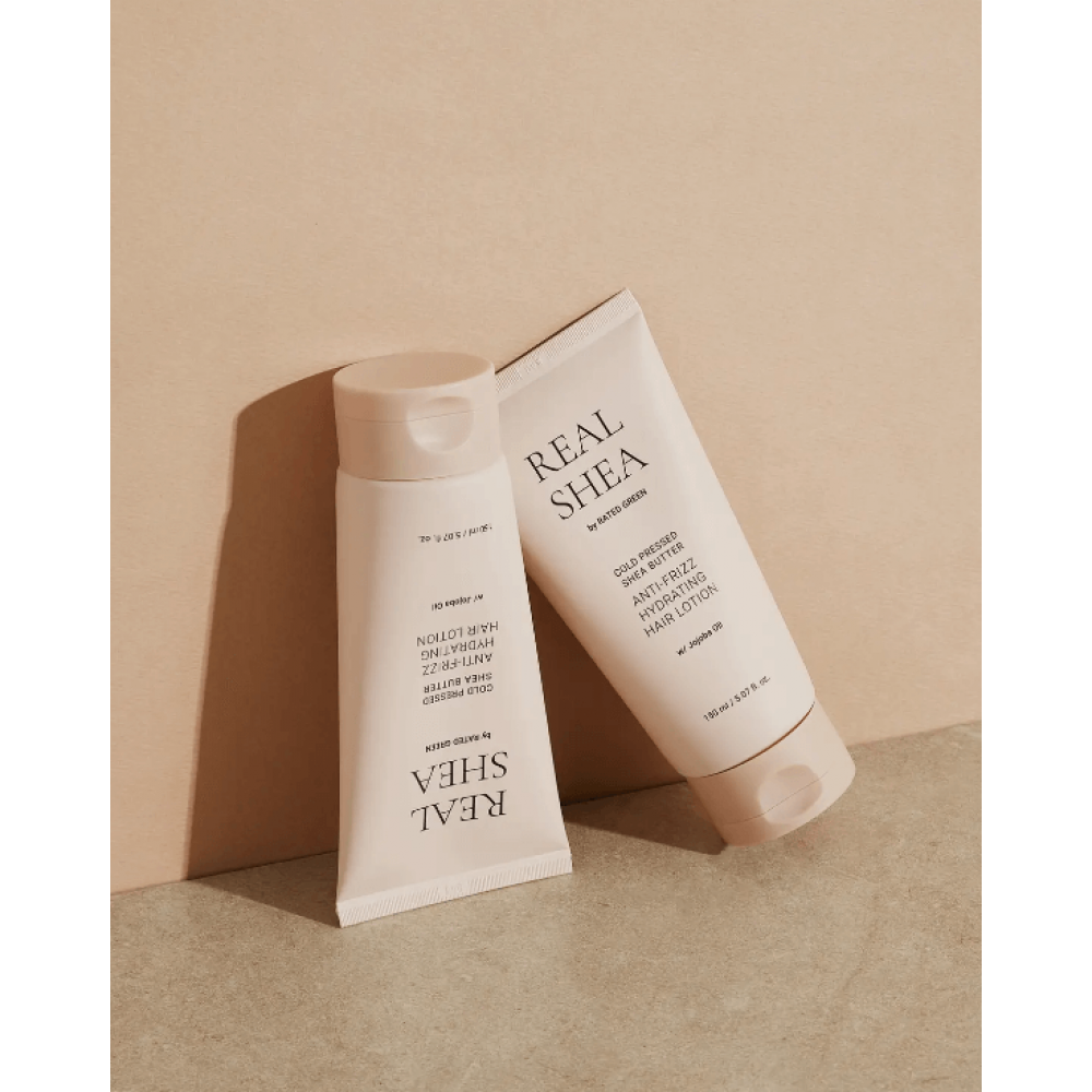 Увлажняющий лосьон для волос с маслом ши - Rated Green Real Shea Cold Pressed Shea Butter Anti-Frizz фото 3