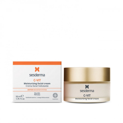 Увлажняющий крем против морщин - SeSDerma C-Vit Moisturizing Face Cream фото