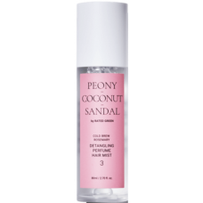 Парфюмированный мист для волос - Rated Green Detangling Perfume Hair Mist Peony-Coconut-Sandal 