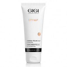 Карбоновое мыло-скраб - GIGI City Nap Charcoal Peeling soap  