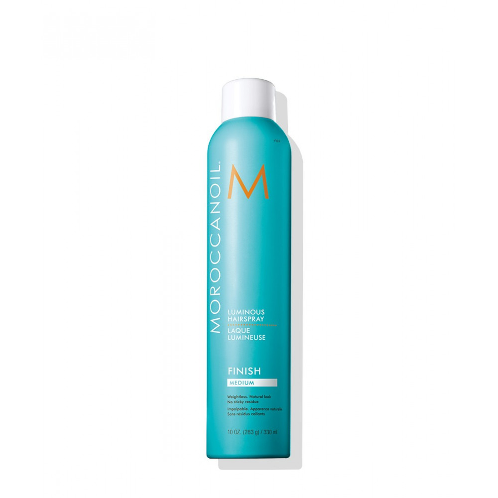 Сияющий лак средней фиксации - Moroccanoil Luminous Hairspray Medium  фото