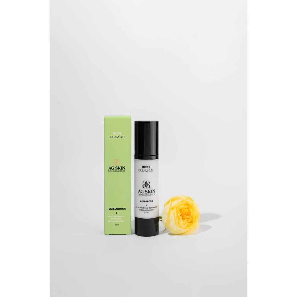 Крем-гель з азелаїновою та саліциловою кислотами - AG Skin Rosy Cream Gel фото 2