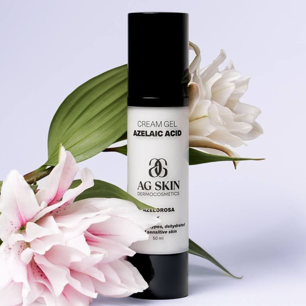 Крем-гель для гладкої шкіри — AG Skin Cream Gel Azelaic Acid фото 2