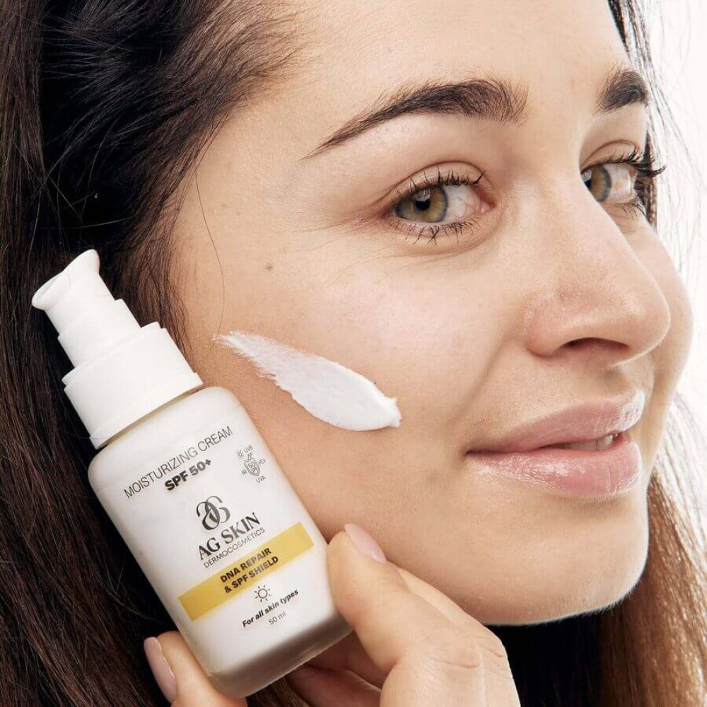 Зволожуючий крем - AG Skin Moisturising Cream SPF 50+ фото 2