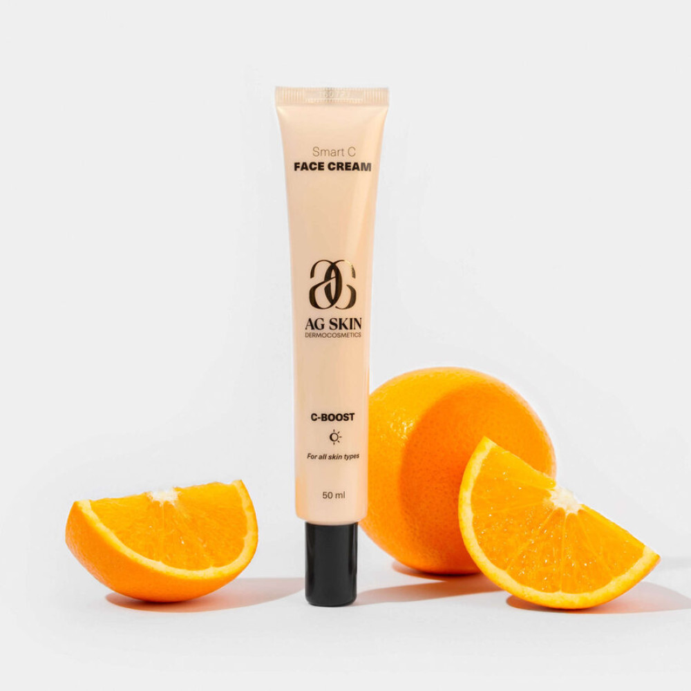 Зволожувальний крем з вітаміном C для сяяння шкіри - AG Skin Smart C Face Cream фото 2