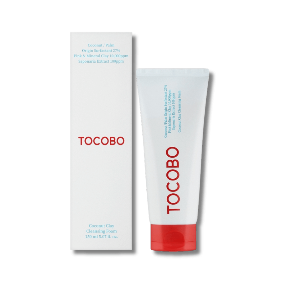 Очищувальна пінка з каламіном та бентонітовою глиною - Tocobo Coconut Clay Cleansing Foam фото