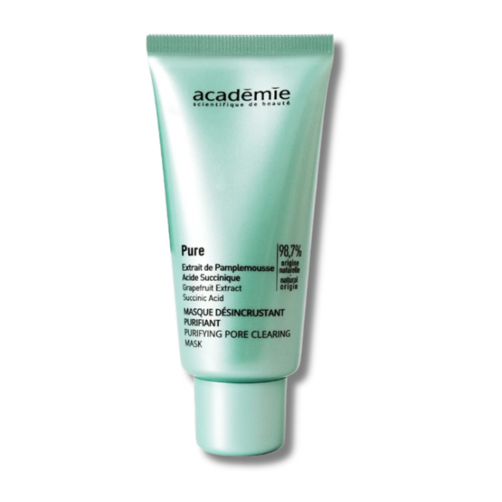 Маска для очищення пор з екстрактом грейпфрута - Academie Pure Purifying Pore Clearing Mask фото
