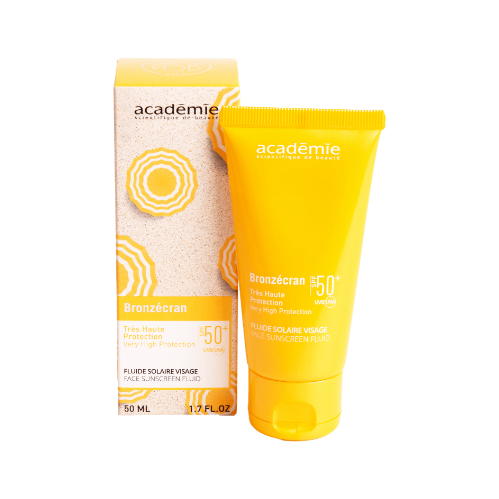 Солнцезащитный флюид UVA/UVB - Academie Fluide Solaire Visage SPF 50+ фото 2