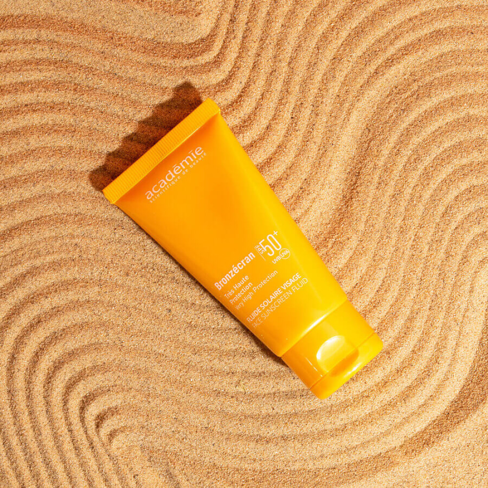Солнцезащитный флюид UVA/UVB - Academie Fluide Solaire Visage SPF 50+ фото 3