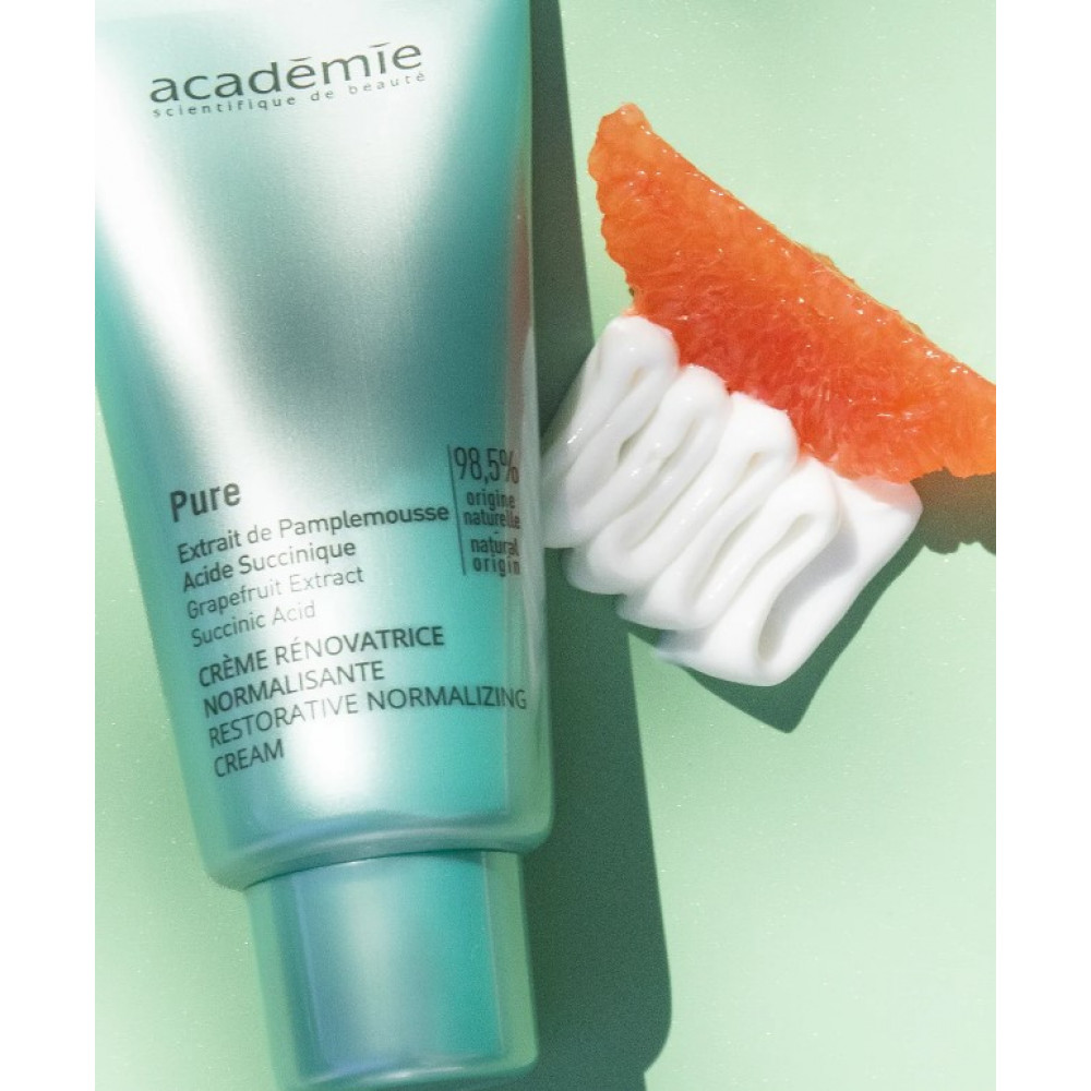 Восстанавливающий нормализующий крем для лица - Academie Pure Restorative Normalizing Cream фото 4