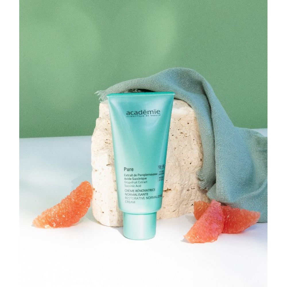 Восстанавливающий нормализующий крем для лица - Academie Pure Restorative Normalizing Cream фото 3
