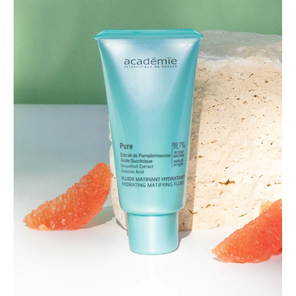 Увлажняющий матирующий флюид - Academie Pure Hydrating Matifying Fluid фото 2