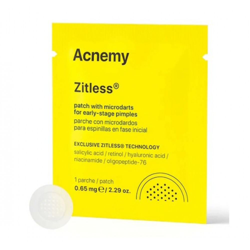 Пластырь с микроиглами для ранних стадий прыщей - Acnemy Zitless (5xpatches) фото 2