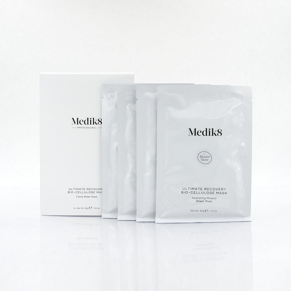 Відновлювальна біоцеллюлозна маска з цинком - Medik8 Ultimate recovery bio cellulose mask фото 8