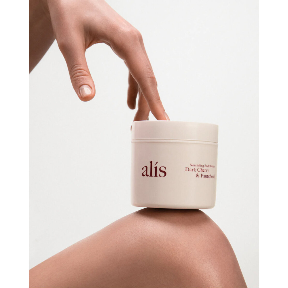 Питательный крем-баттер для тела - Alis Dark Cherry & Pautchouli Nourishing Body Butter фото 2