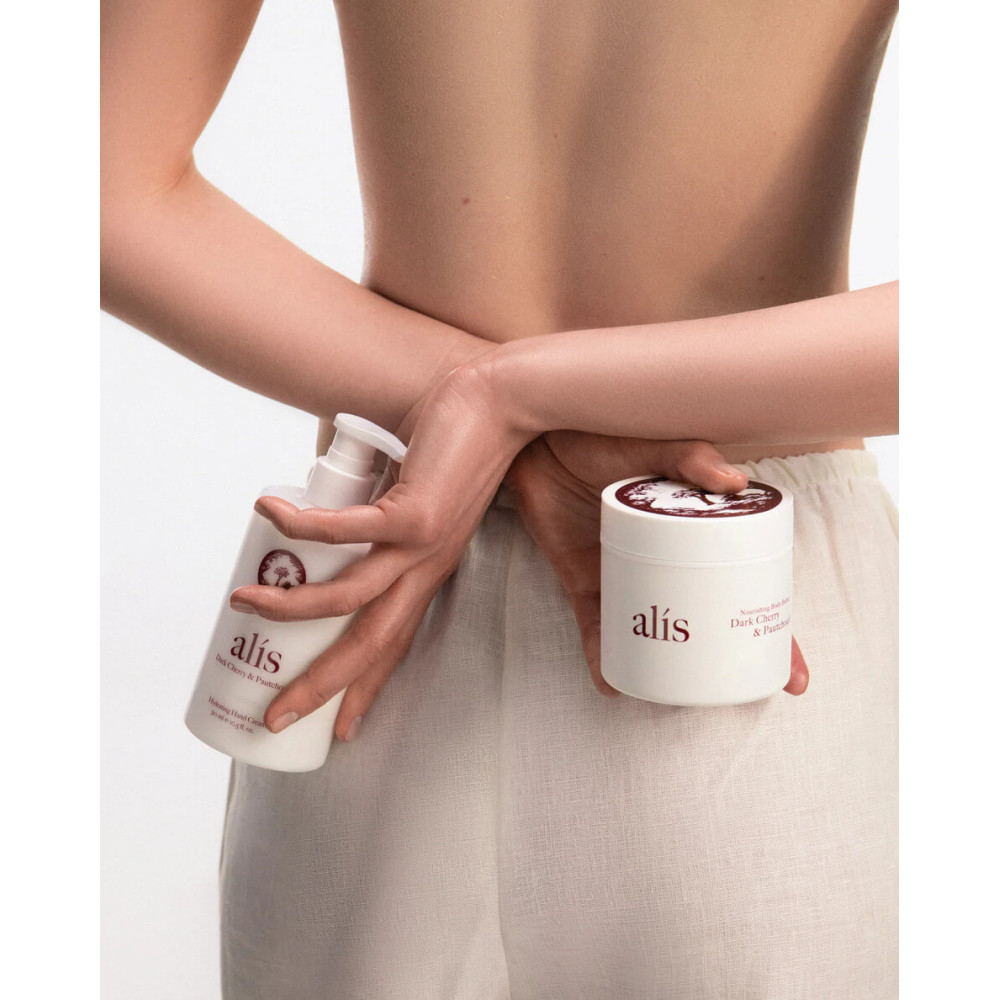 Питательный крем-баттер для тела - Alis Dark Cherry & Pautchouli Nourishing Body Butter фото 4