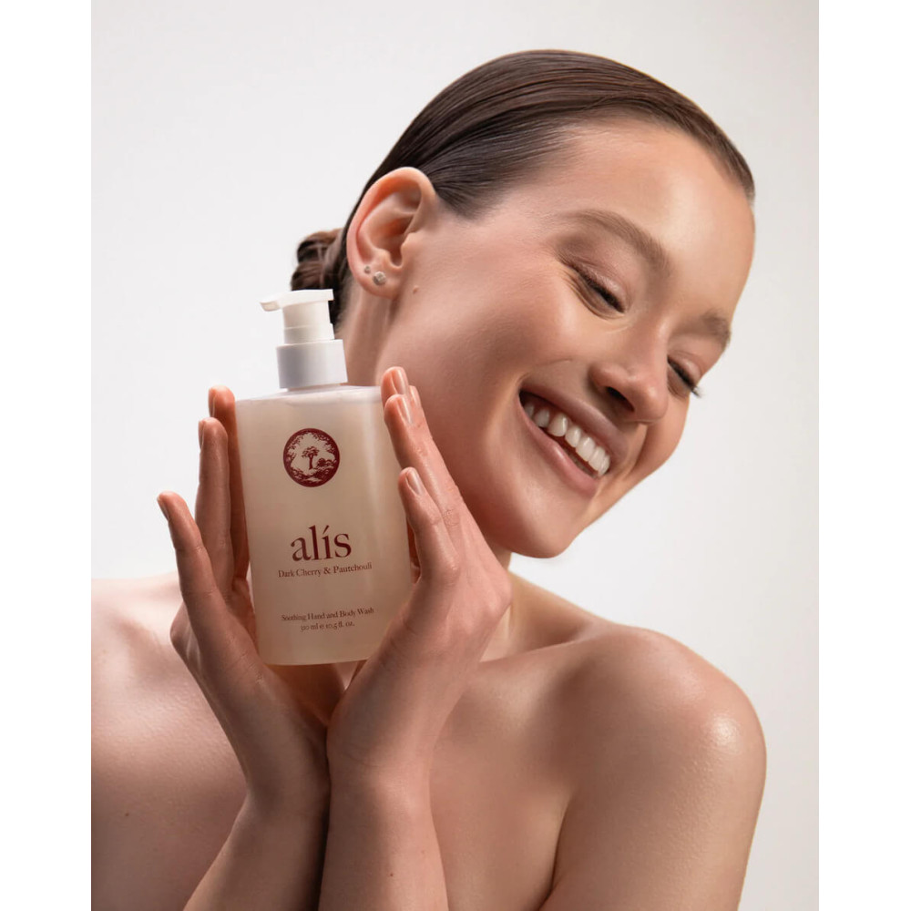 Успокаивающий гель для мытья тела и рук - Alis Dark Cherry & Pautchouli Soothing Hand and Body Wash фото 2