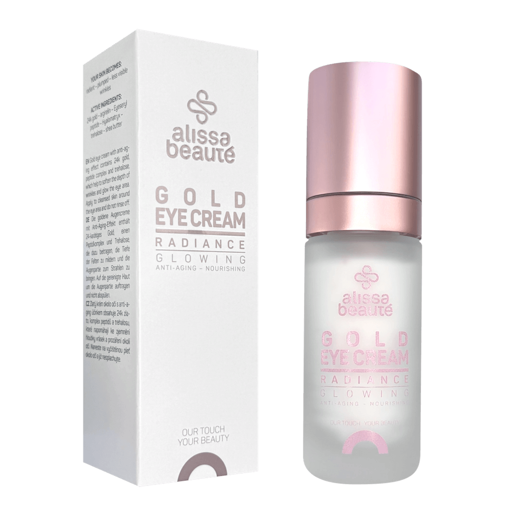 Крем для повік із пептидами та золотом - Alissa Beaute Gold Eye Cream  фото 2
