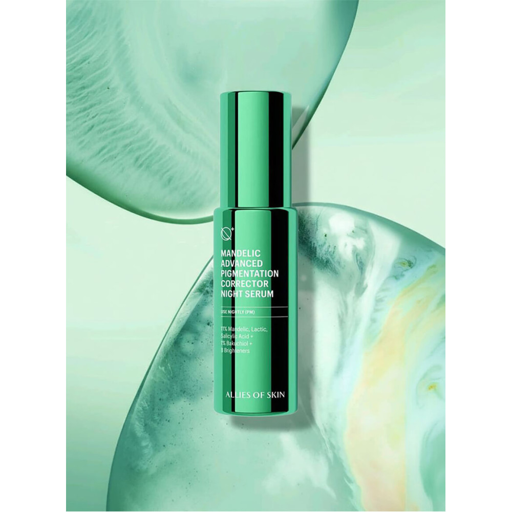 Миндальная ночная сыворотка против пигментации - Allies of Skin Mandelic Advanced Pigmentation Corrector Night Serum фото 2