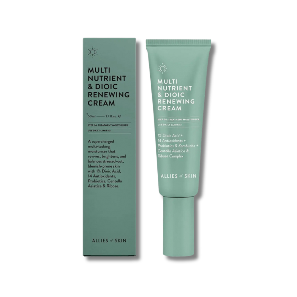 Мульти-живильний крем з дієвою кислотою - Allies of Skin Multi Nutrient + Dioic Renewing Cream фото