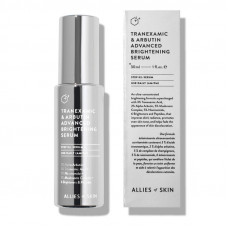 Осветляющая сыворотка для лица - Allies Of Skin Tranexamic & Arbutin Advanced Brightening Serum 