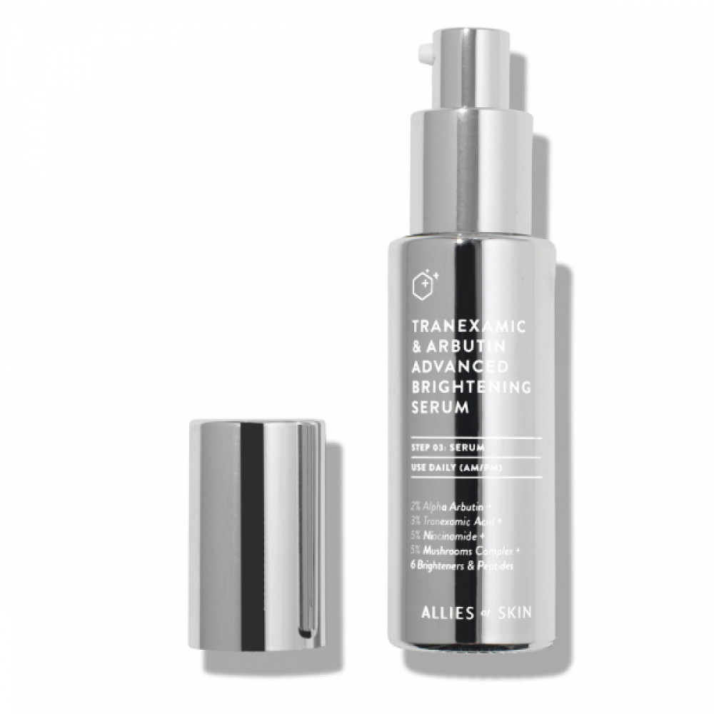 Освітлююча сироватка для обличчя - Allies Of Skin Tranexamic & Arbutin Advanced Brightening Serum фото 2