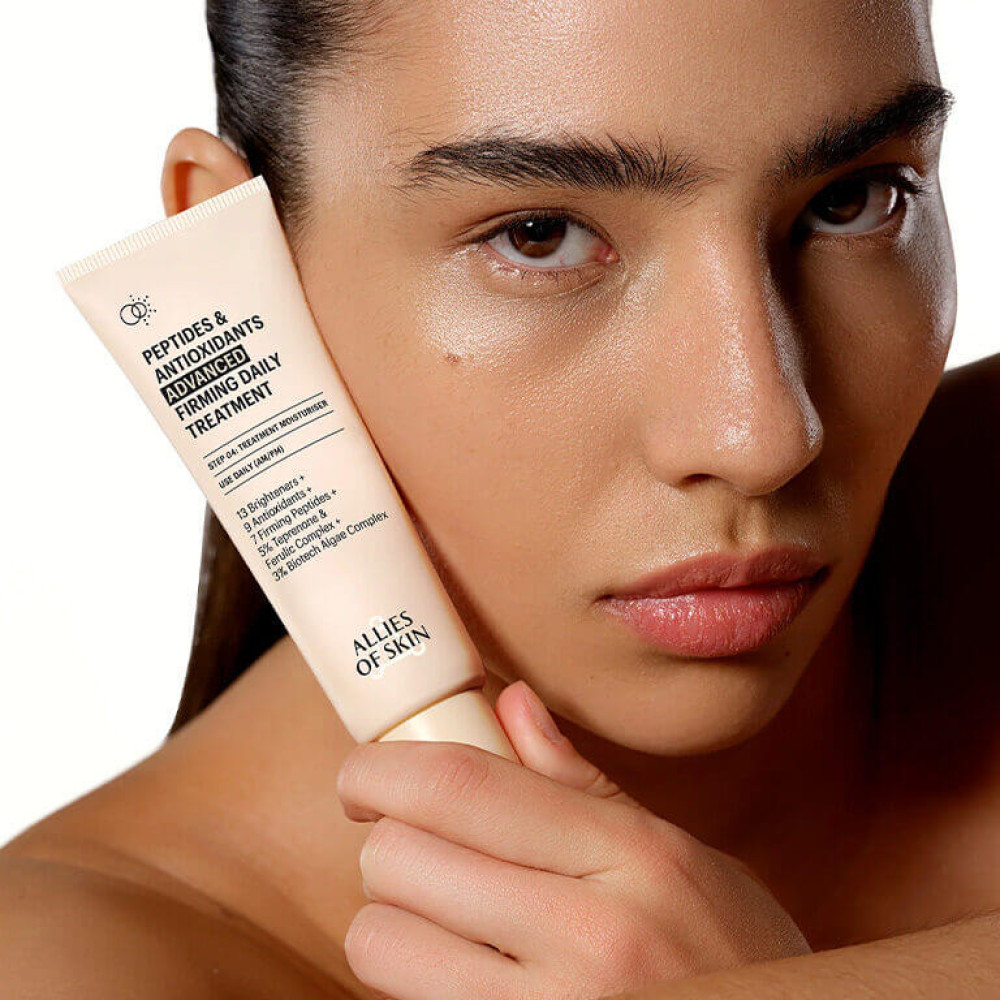 Пептидний крем для обличчя - Allies of Skin Peptides & Antioxidants Advanced Firming Daily Treatment фото 2