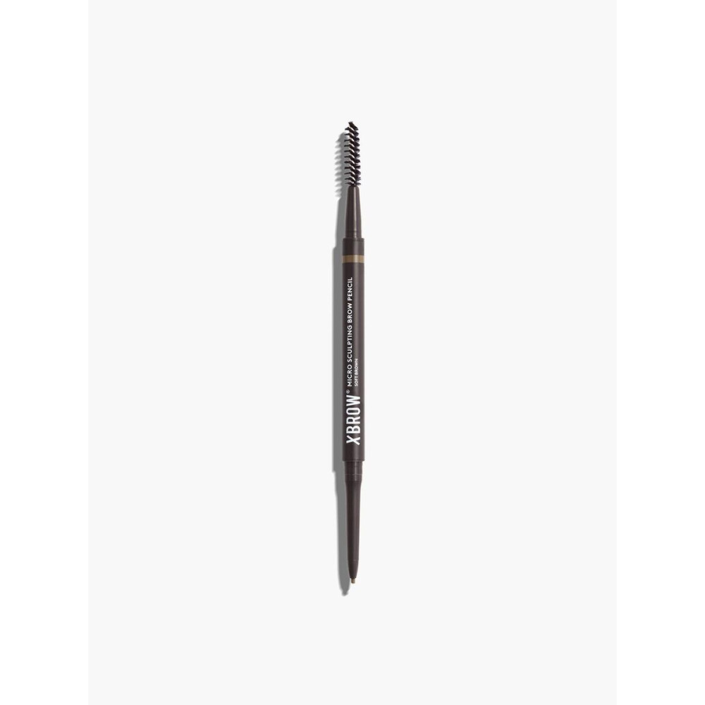 Карандаш для бровей "Мягкий коричневый" с микроскульптурой - Xlash Cosmetics Micro-sculpting Brow Pencil Soft Brown фото 2