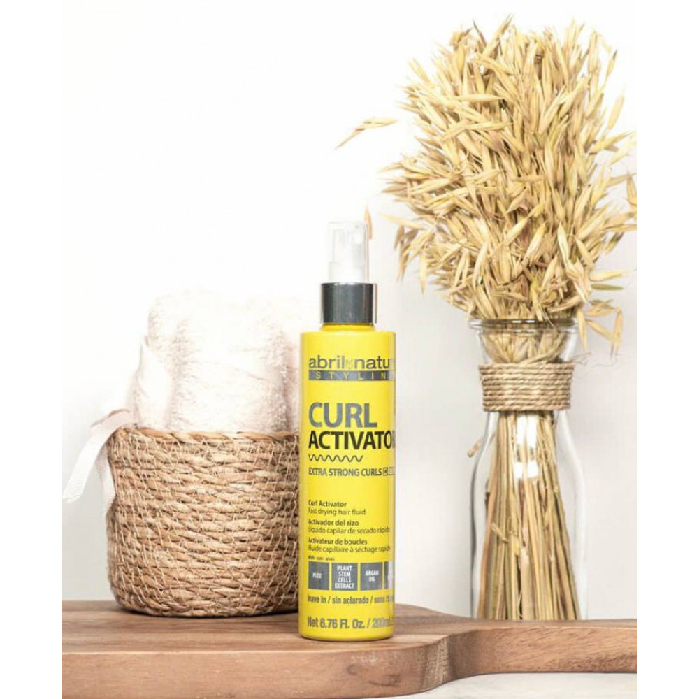 Спрей-двофазний для створення локонів - Abril et Nature Curl Activator Extra Strong Curls фото 5