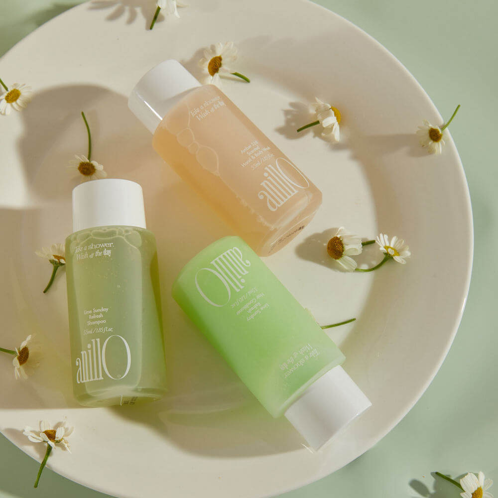 Дорожный набор - Anillo Lime Sunday & Amber 528 Travel Shower Set фото 3