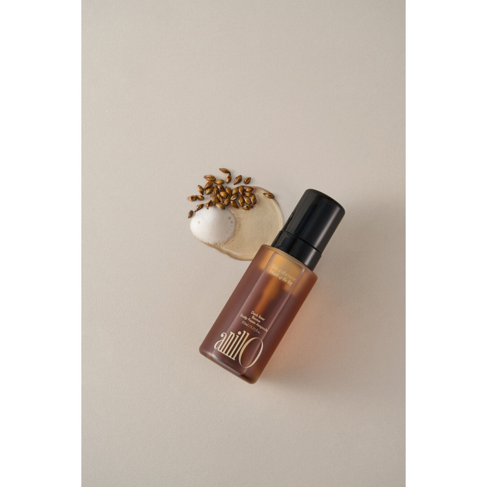 Укрепляющее средство для кожи головы - Anillo Dark Beer Biome Scalp Foam Ampoule фото 3