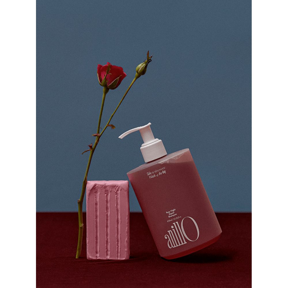 Восстанавливающий шампунь - Anillo Rosy Night Repair Shampoo фото 5