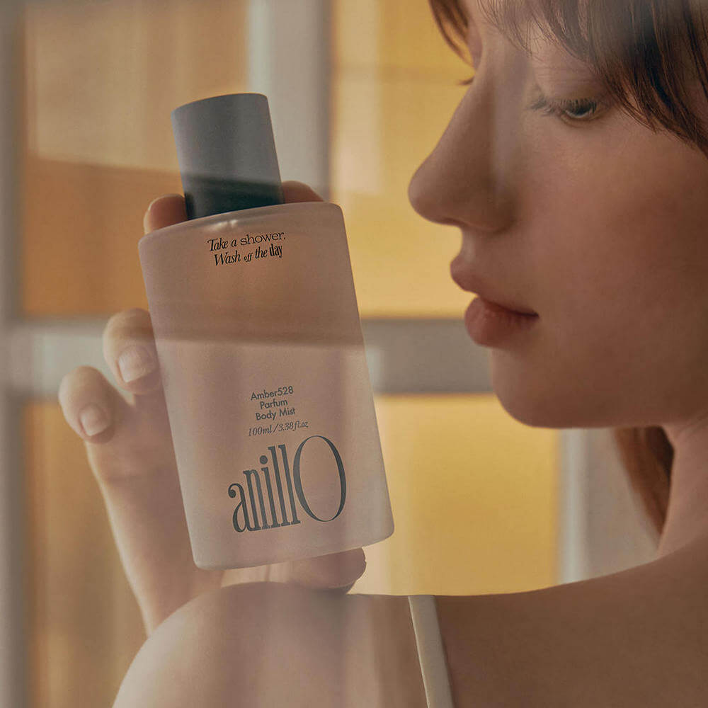 Зволожуючий парфумований міст для тіла - Anillo Amber 528 Parfum Body Mist фото 5