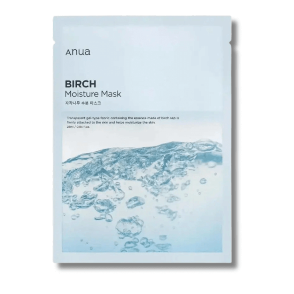 Увлажняющая тканевая маска для лица с березовым соком - Anua Birch Moisture Sheet Mask фото