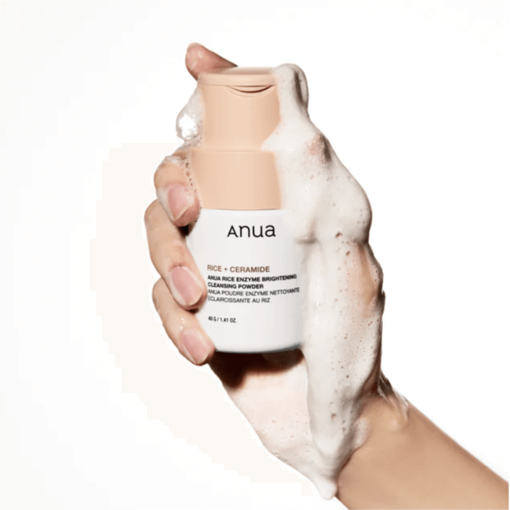 Энзимная пудра на основе рисовой муки - Anua Rice Enzyme Brightening Cleansing Powder фото 4
