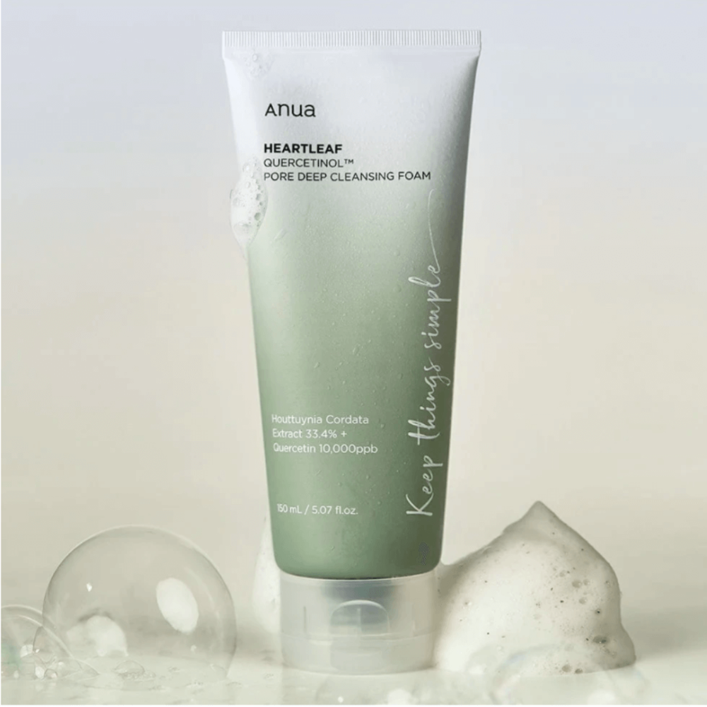 Пенка для глубокого очищения - Anua Heartleaf Quercetinol Pore Deep Cleansing Foam фото 3