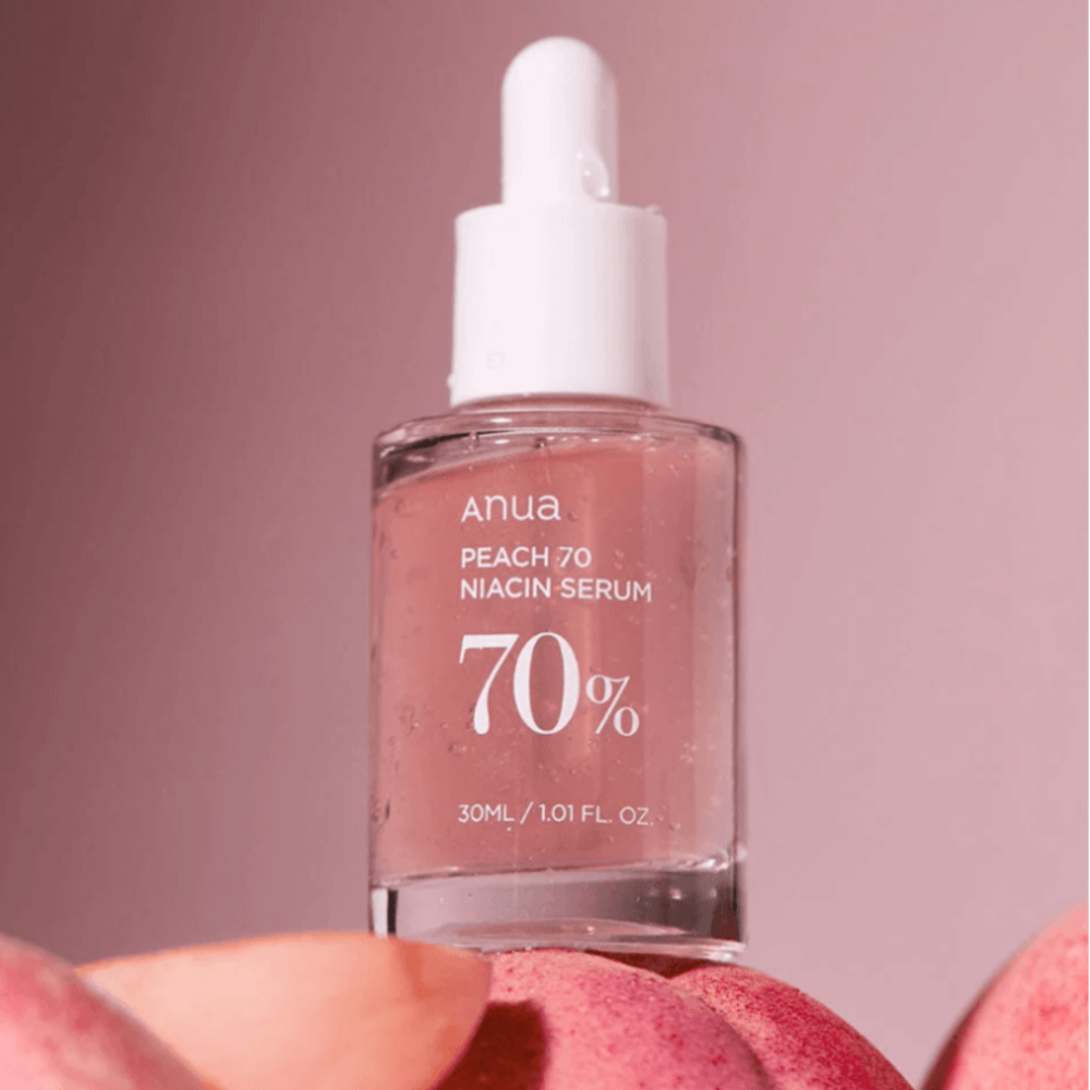 Матирующая увлажняющая сыворотка с экстрактом персика и ниацинамидом - Anua Peach 70% Niacinamide Serum фото 4