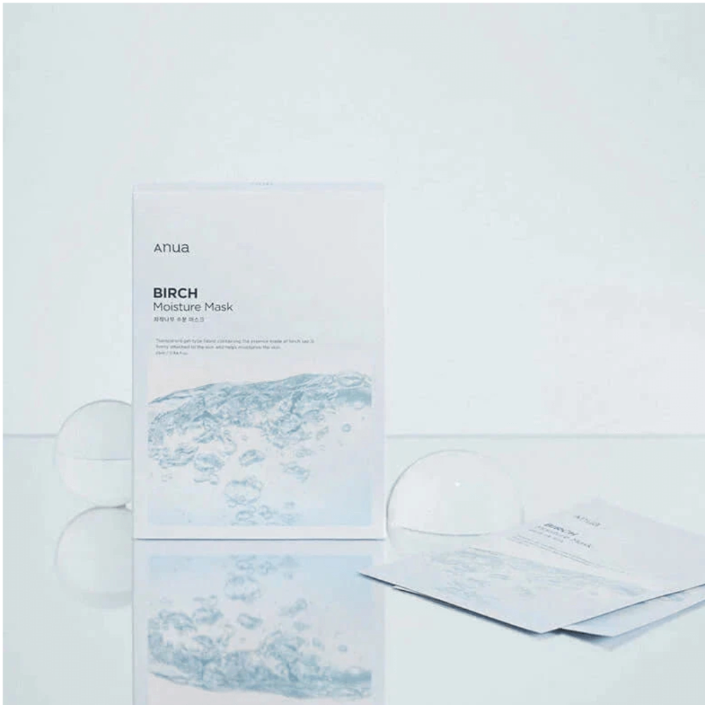 Увлажняющая тканевая маска для лица с березовым соком - Anua Birch Moisture Sheet Mask фото 3