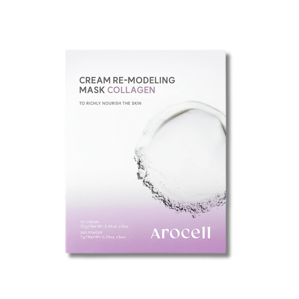 Альгинатная маска с коллагеном для упругости кожи - Arocell Cream Remodeling Mask Collagen фото