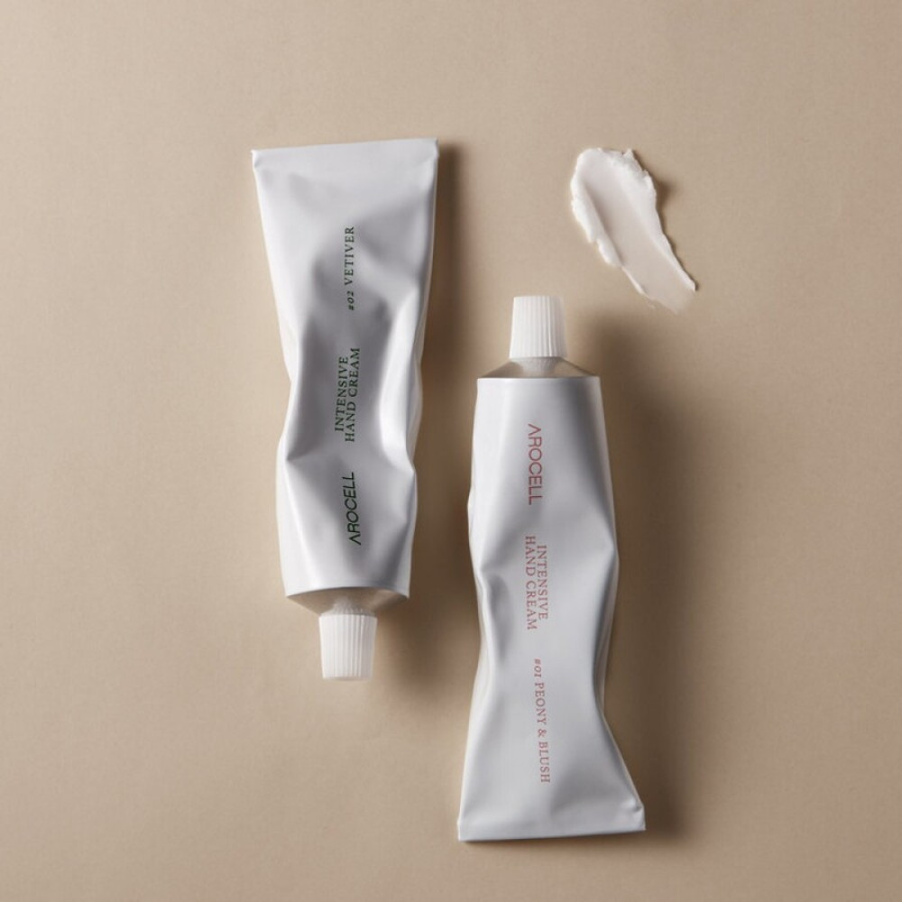 Антивіковий крем для рук з заспокійливим ефектом 02 - Arocell Intensive Hand Cream 02 Vetiver фото 2