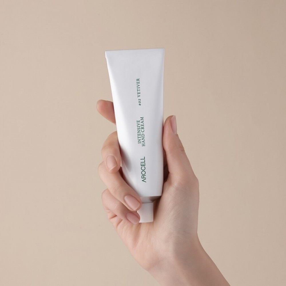 Антивіковий крем для рук з заспокійливим ефектом 02 - Arocell Intensive Hand Cream 02 Vetiver фото 3