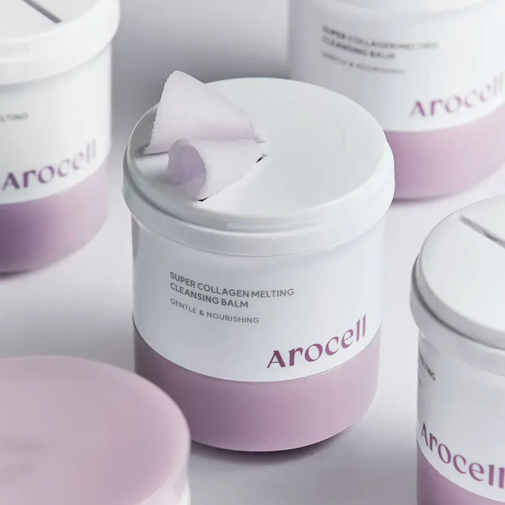Бальзам для глибокого очищення з колагеном та пептидами - Arocell Super Collagen Melting Cleansing Balm фото 2