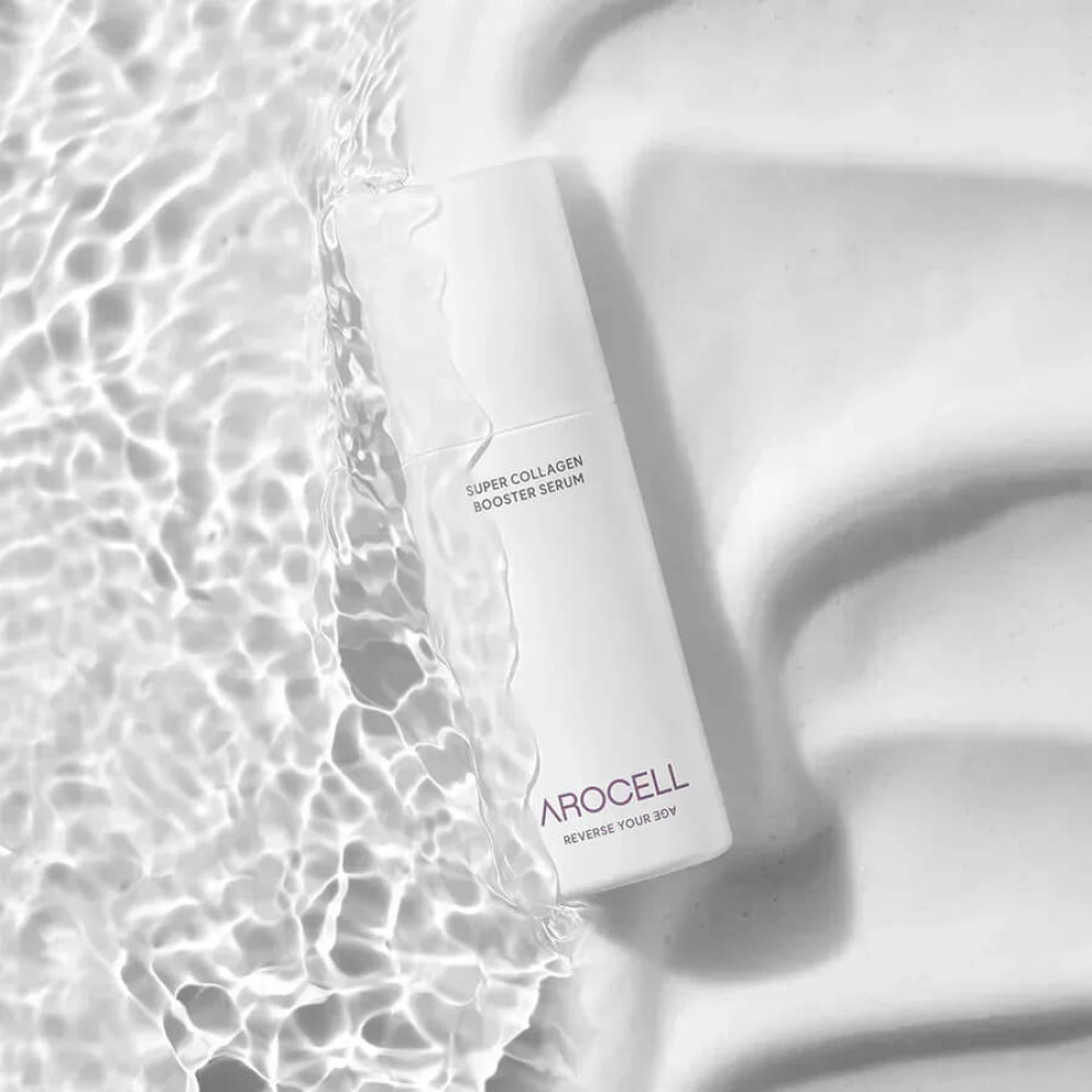 Пузырчатая сыворотка с коллагеном и гиалуроновой кислотой - Arocell Super Collagen Booster Serum фото 4