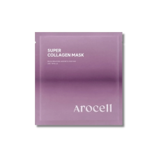 Гидрогелевая маска с коллагеном и пептидами для лифтинга и увлажнения - Arocell Super Collagen Mask 