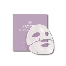 Гидрогелевая маска с коллагеном и 10 видами гиалуроновой кислоты - Arocell Super Power Mask EX 